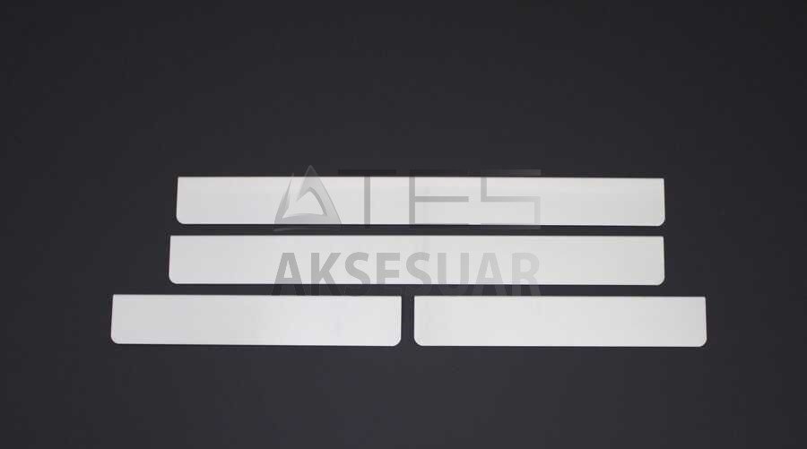Citroen C3 Krom Kapı Eşiği 4 Parça 2002-2009 Arası