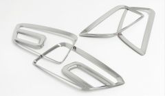 KONA IÇIN UYUMLU ARKA SIS KAPLAMA - KROM