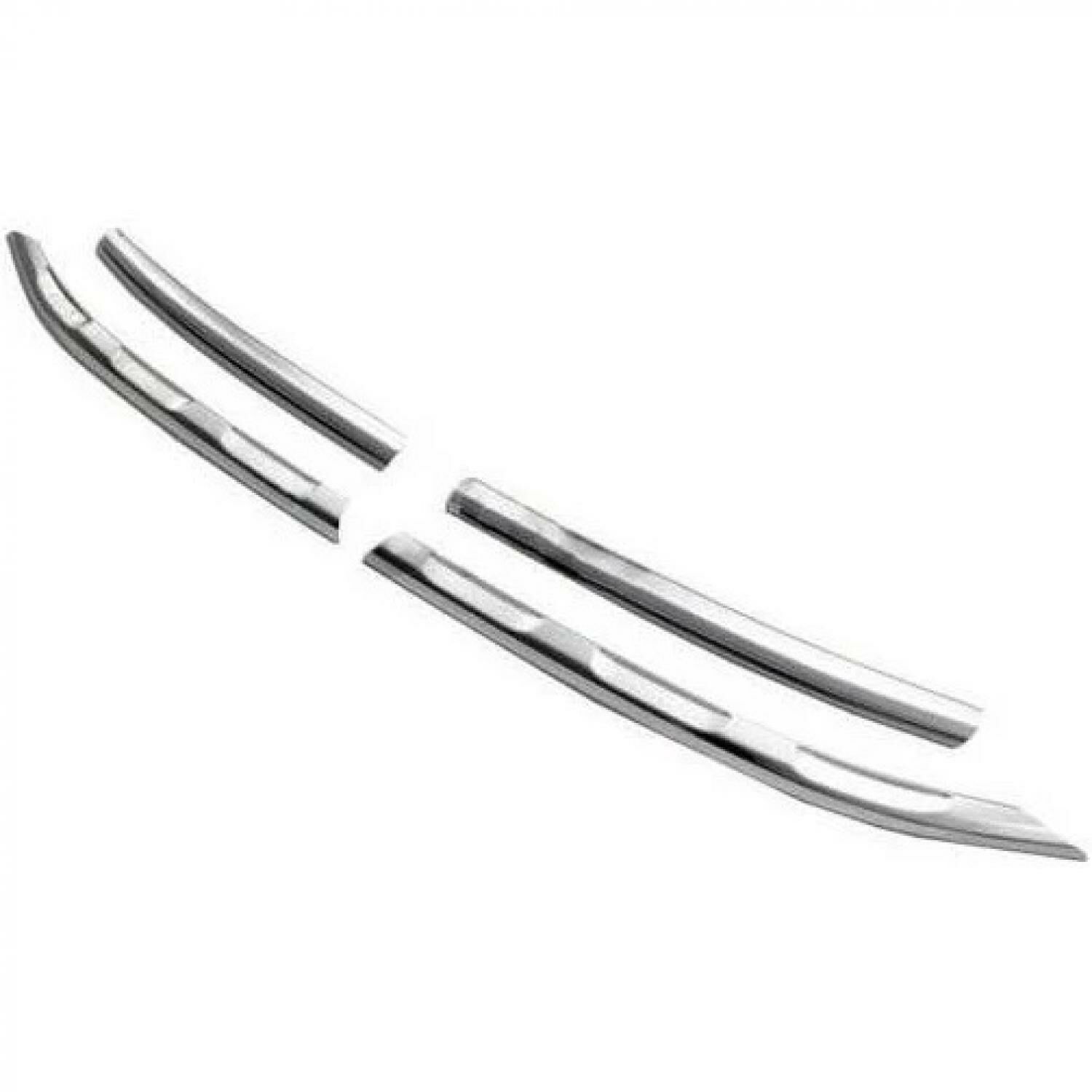 Volkswagen Tiguan 2021> Ön Panjur Ön Panjur Paslanmaz Çelik 4 Parça