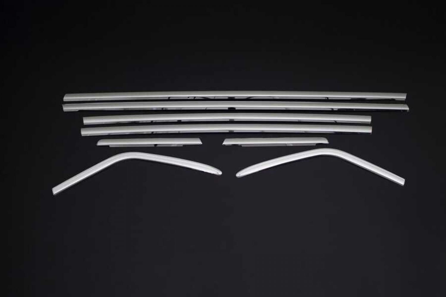 Ford C-Max Cam Çıtası 8 Parça Paslanmaz Çelik 2010-