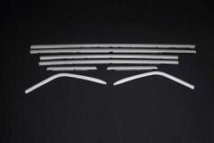 Ford C-Max Cam Çıtası 8 Parça Paslanmaz Çelik 2010-