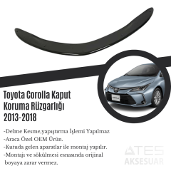Toyota Corolla Kaput Koruma Rüzgarlığı 2013-2018