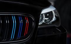 5 SERISI F10 2011-2018 IÇIN UYUMLU M5 GÖRÜNÜM BOBREK (CIFT CIZGI PANJUR) - M RENK