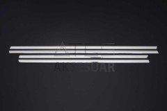 Opel Corsa D Krom Cam Çıtası 4 Parça 2006-2014 Arası