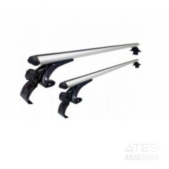 Chevrolet Aveo 2002 - 2020 Oluksuz Tip Ara Atkı Tavan Barı - Gri