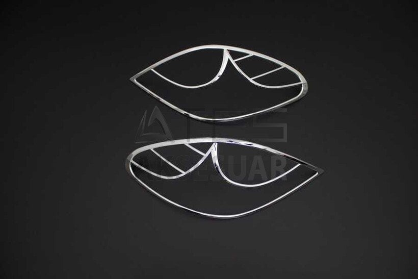 Peugeot 207 Krom Stop Çerçevesi 2 Parça Abs 2006-2012 Arası