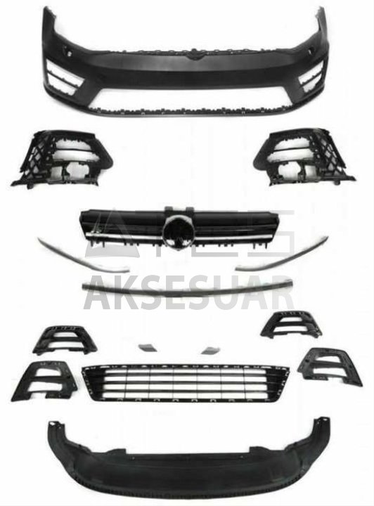VOLKSWAGEN GOLF 7 R ON TAMPON FULL SET