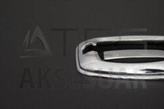 Peugeot Boxer 3 Krom Kapı Kolu ve Çerçevesi 4 Kapı 2006 ve Sonrası