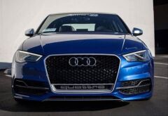 A3 2013-2016 IÇIN UYUMLU PANJUR RS3  - KROM ÇERÇEVE - QUATRO YAZILI