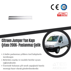 Citroen Jumper Yan Kapı Çıtası 2006 Paslanmaz Krom Ateş Aksesuar