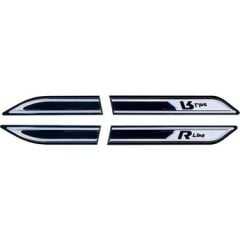 Volkswagen Passat R-Line Çamurluk Çıtası Siyah 2019>