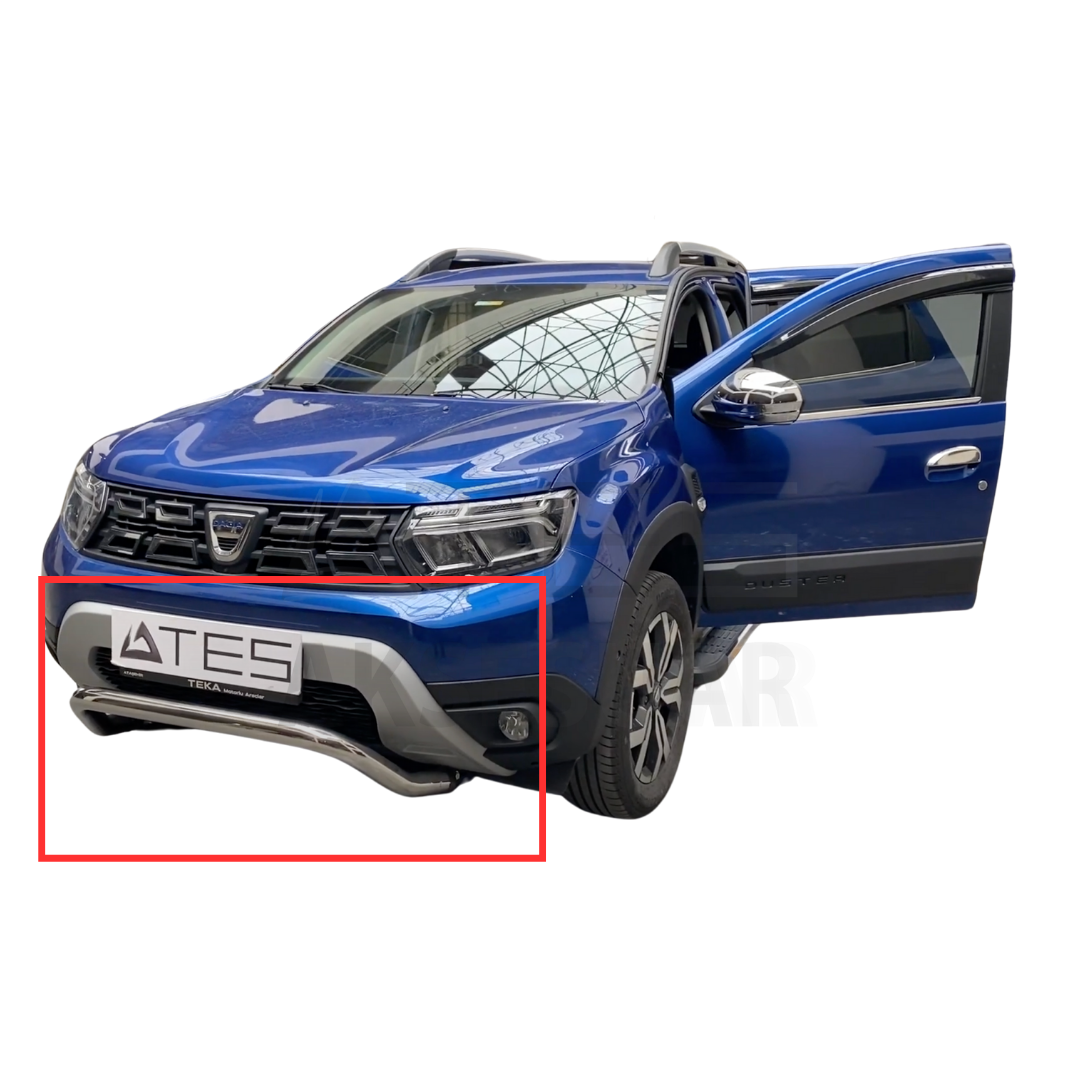 Dacia Duster  Krom Ön Koruma Plaka Altı Model