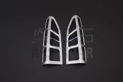 Citroen Berlingo 2 Krom Stop Çerçevesi 2 Parça Abs 2008-2018 Arası