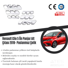 RENAULT CLİO  5 ÖN PANJUR ALT ÇITASI