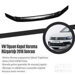 VW Tiguan Kaput Koruma Rüzgarlığı 2016 Sonrası