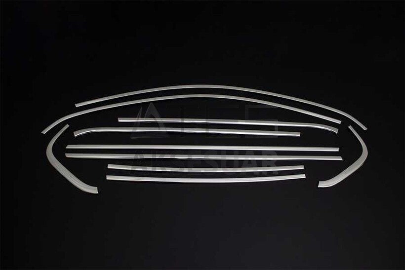 Peugeot 308 Krom Cam Çerçevesi 10 Parça 2014 ve Sonrası