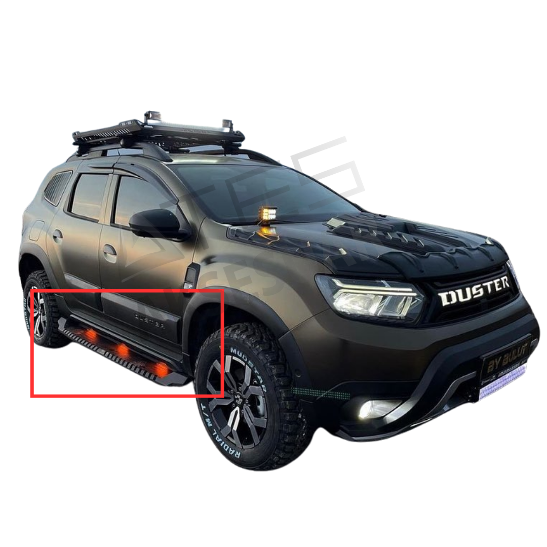 Dacia Duster  Ledli Yan Basamak
