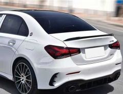 W177 2019+ A SEDAN SERISI IÇIN UYUMLU  A35 SPOILER   - PIANO BLACK (PARLAK SIYAH)