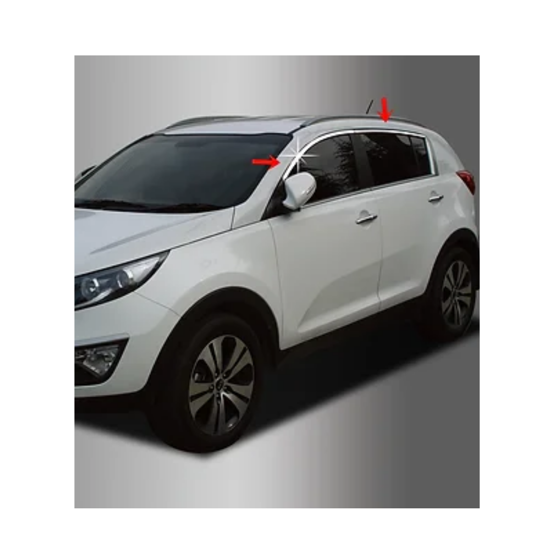 SPORTAGE R ÜST CAM KENAR KROM TAKIMI 2010-2015