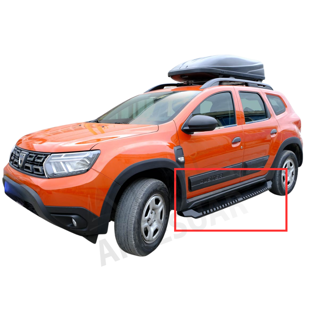 Dacia Duster  Metal Yan Basamak