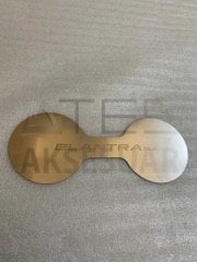 HYUNDAI ELANTRA 2016-2019 BARDALIK IC KAPLAMA SILVER