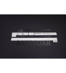 Renault Kangoo Krom Sürgülü Kapı Çıtası 2 Prç 2008