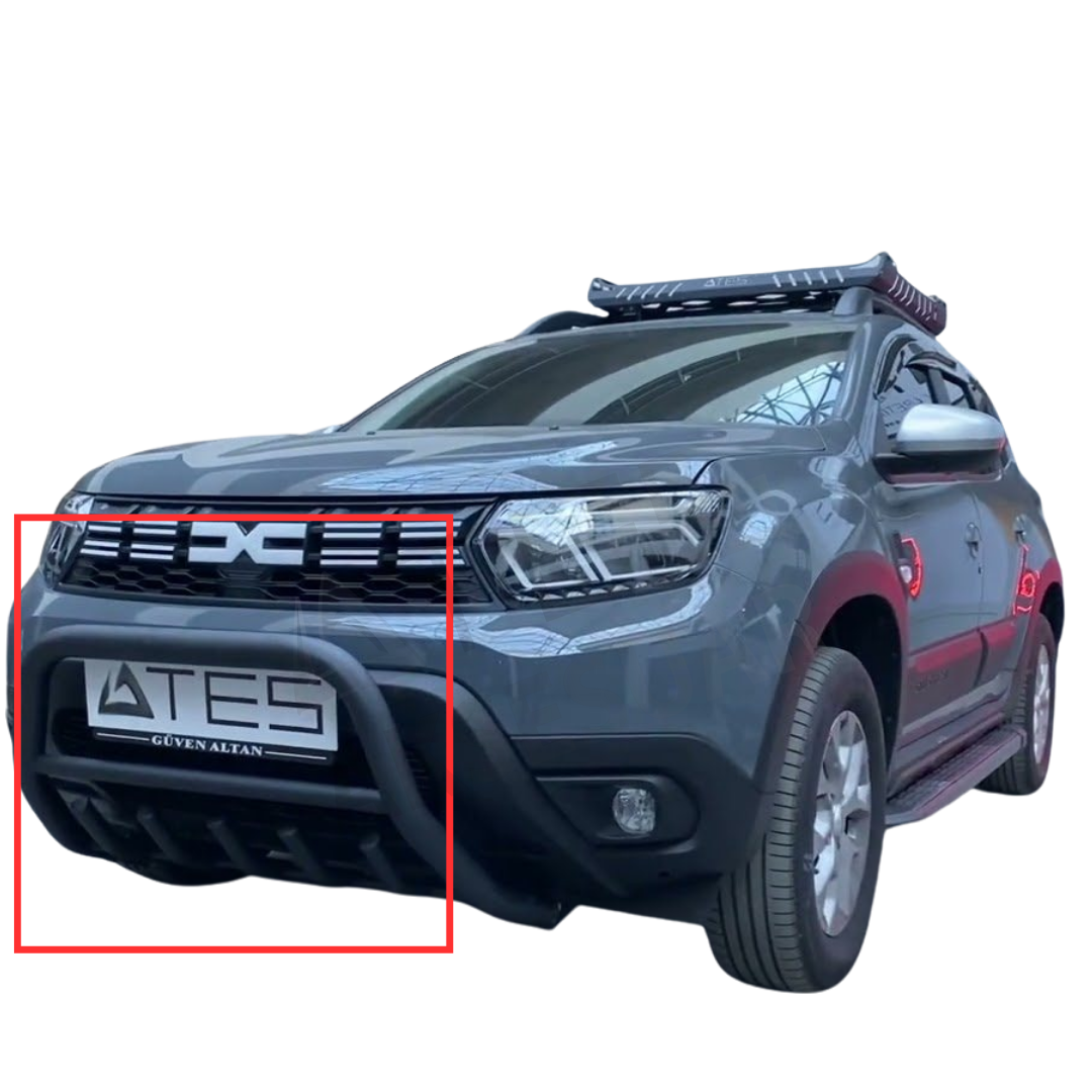 Dacia Duster  Ön Koruma Siyah Fildişi