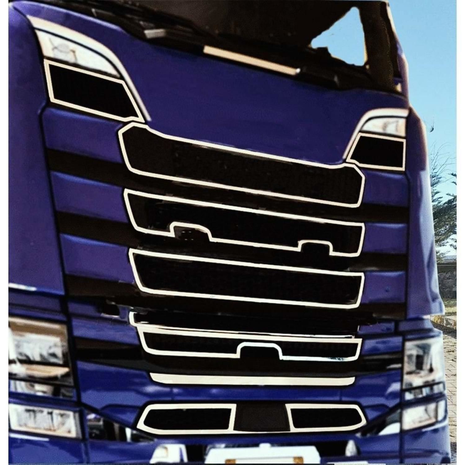 Scania NG SC SİSLİ PANJUR ETRAFI KROMU