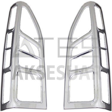 Citroen Berlingo Krom Stop Çerçevesi 2 Prç 2008-2011