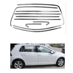 GOLF 7 - 7.5 2013-2020 IÇIN UYUMLU CAM ÇERCEVE NIKELAJI