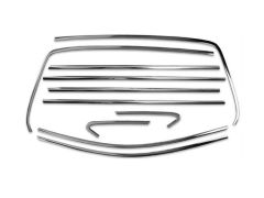 GOLF 7 - 7.5 2013-2020 IÇIN UYUMLU CAM ÇERCEVE NIKELAJI