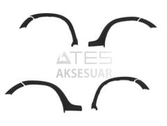 Dacia Duster Çamurluk Dodik Seti 8 Parça ABS 2010-2017 Arası