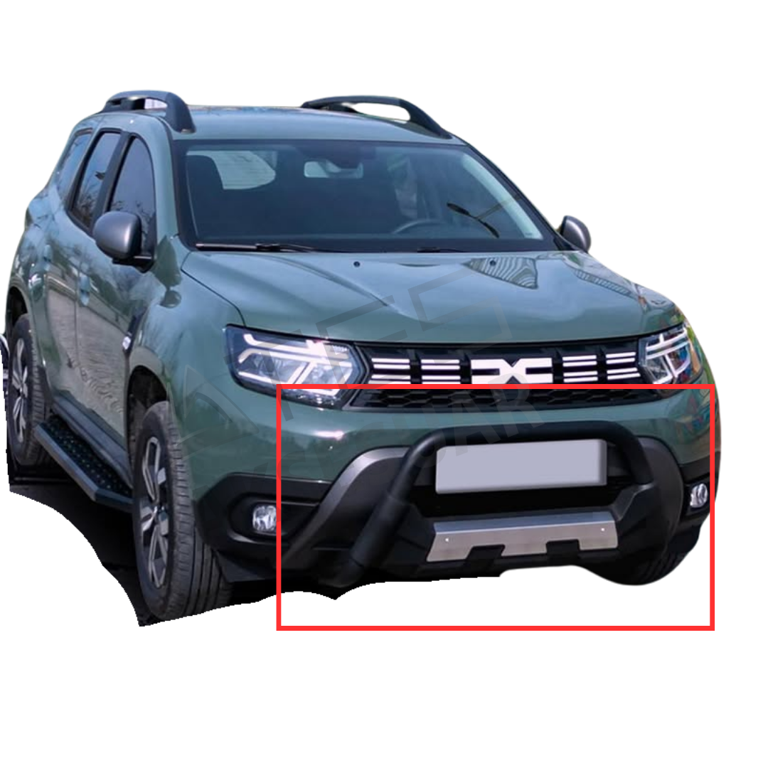 Dacia Duster Poliüretan Ön  Koruma Siyah