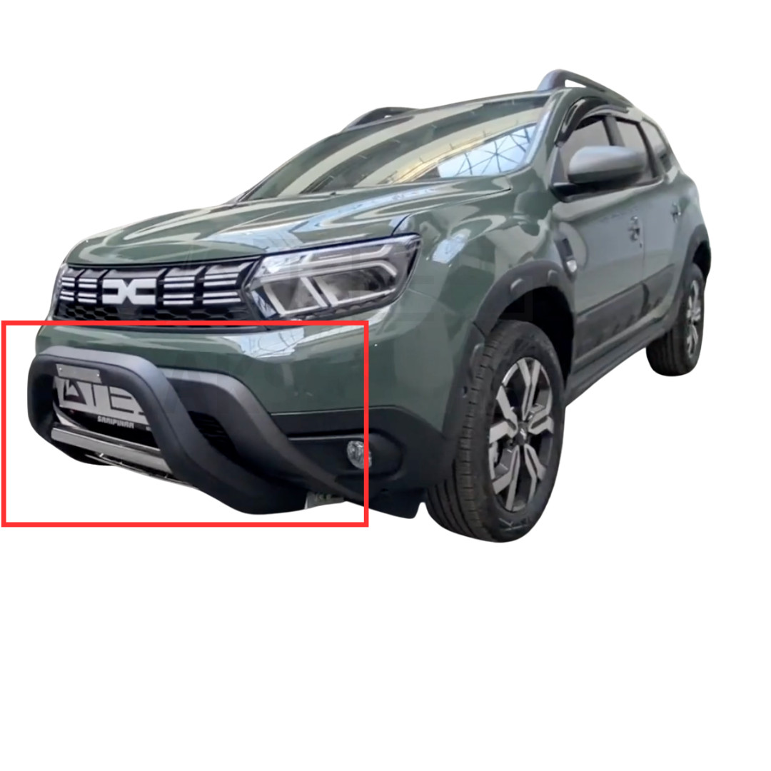 Dacia Duster Poliüretan Ön  Koruma Siyah
