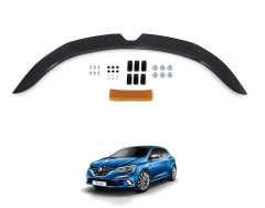Renault Megane 4 Kaput Koruma Rüzgarlık 4mm (ABS) 2016-›