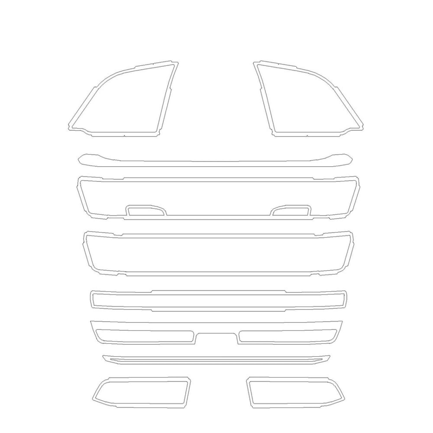 Scania NG SC SİSSİZ PANJUR ETRAFI KROMU