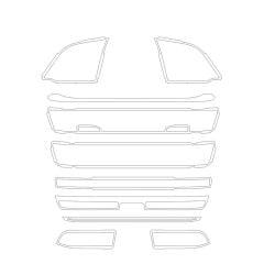 Scania NG SC SİSSİZ PANJUR ETRAFI KROMU