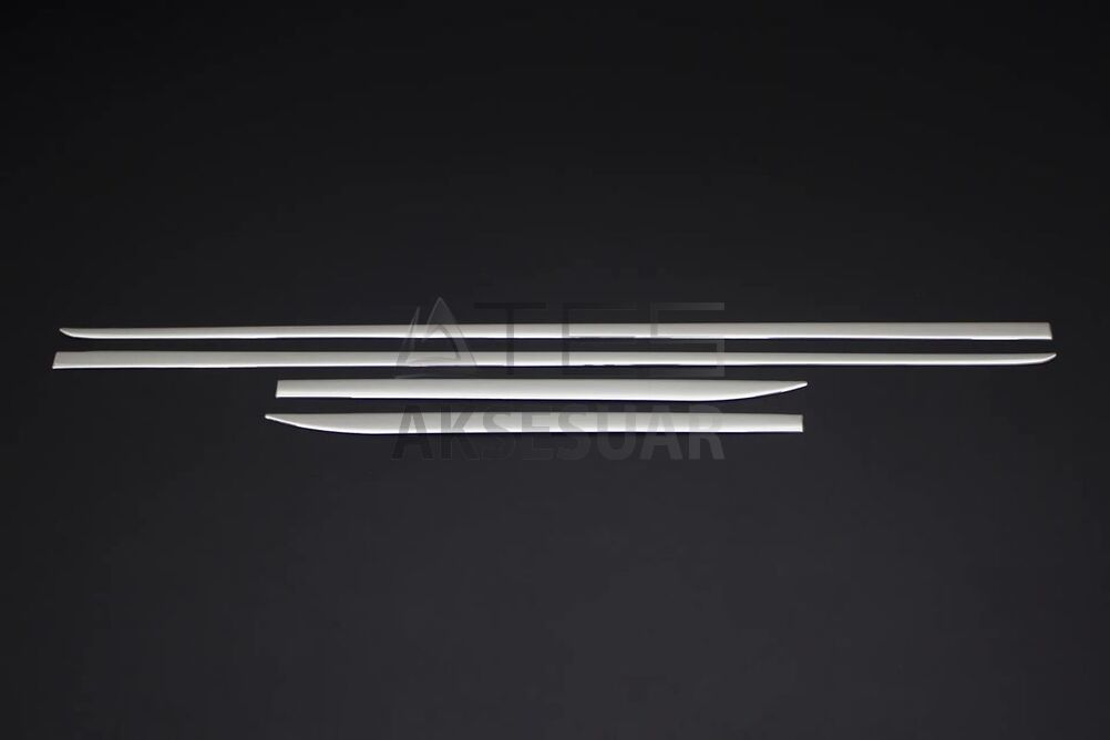 Hyundai i10 Krom Yan Kapı Çıtası 4 Parça 2017-2019 Arası