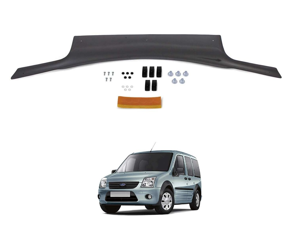 Ford Connect Ön Kaput Koruma Rüzgarlık 3mm (ABS) 2008-13