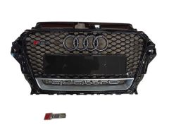 A3 2013-2016 IÇIN UYUMLU PANJUR RS3 SIYAH - QUATRO YAZILI