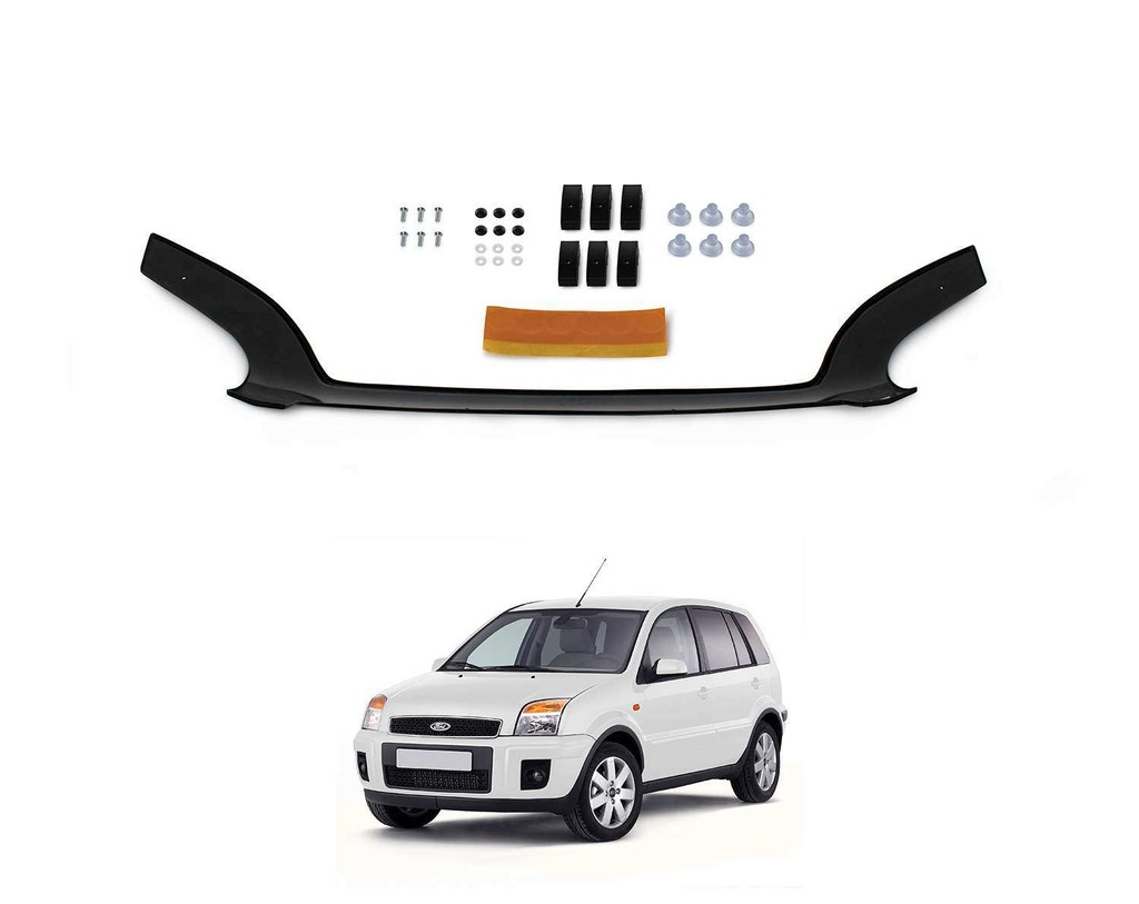 Ford Fusion Ön Kaput Koruyucu Rüzgarlık 4mm (ABS) 02-201