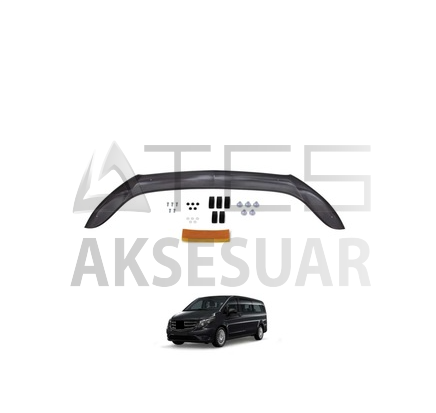 Mercedes Vito W447 Uyumlu Ön Kaput Koruma Rüzgarlığı 3mm Akrilik