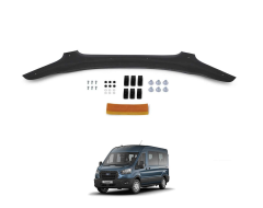 Ford Transit Ön Kaput Koruyucu Rüzgarlık 4mm (ABS) 14-18
