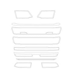 Scania NG SC SİSLİ PANJUR ETRAFI KROMU