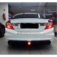 HONDA CIVIC FB7 2012-2015 RR ARKA TAMPON TEK CIKISLI