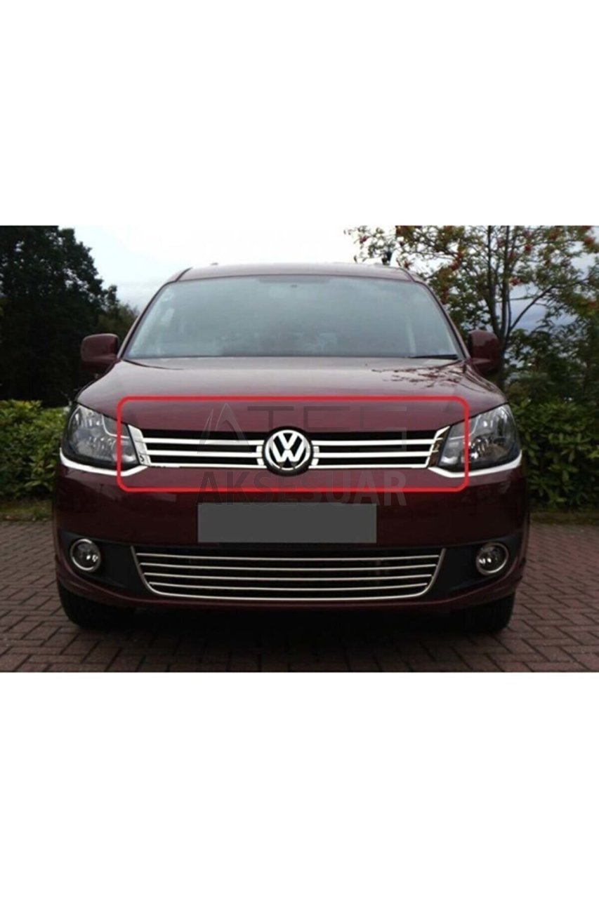 VW Caddy Krom Sis Farı Çerçevesi 2 Prç 2010-2015