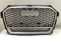 A1 2016+ IÇIN UYUMLU RS1 PANJUR SIYAH KROM ÇERÇEVE