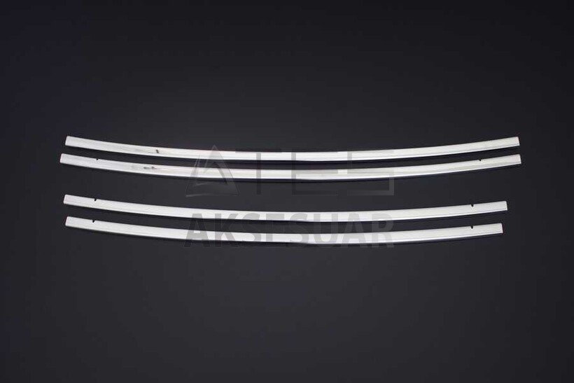 Fiat Fiorino Krom Ön Tampon Çıtası 4 Parça 2007-2015 Arası