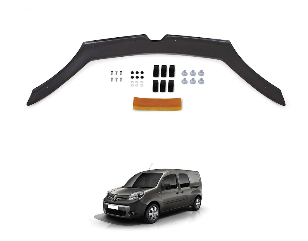 Renault Kangoo Ön Kaput Koruyucu Rüzgarlık 4mm (ABS) 201