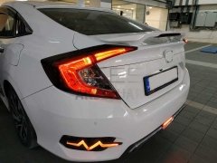 HONDA CIVIC FC5 ORTA BOY ISIKLI SPOILER (BOYASIZ)